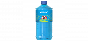 Жидкость стеклоомывателя LAVR Антимуха Омыватель Стекол (Crystal), 1л LN1227