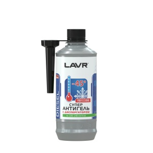 Суперантигель с диспергатором в дизель LAVR на 100-140л, 310 мл Ln2114