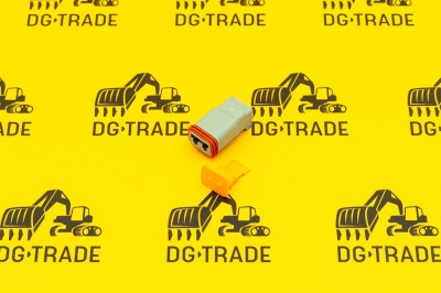 Разъем гнездовой 2-х контактный DEUTSCH JCB (Original) 7212/0001